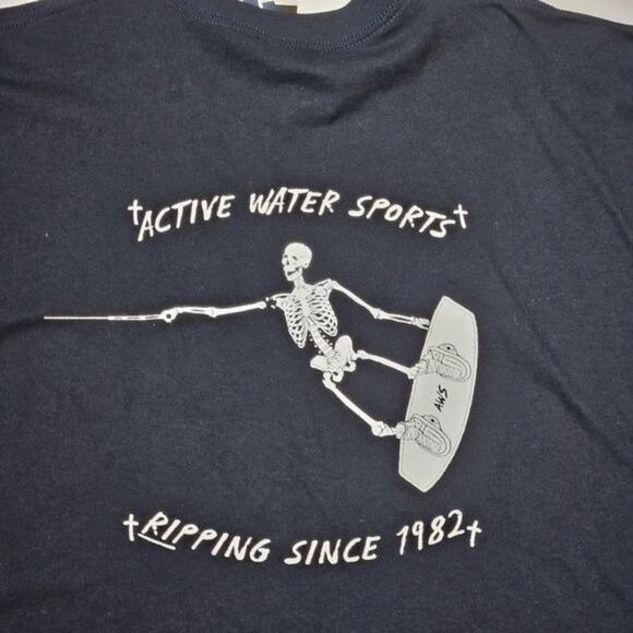 AWS Skeleton Men's long sleeve XL - Picture 2 of 7